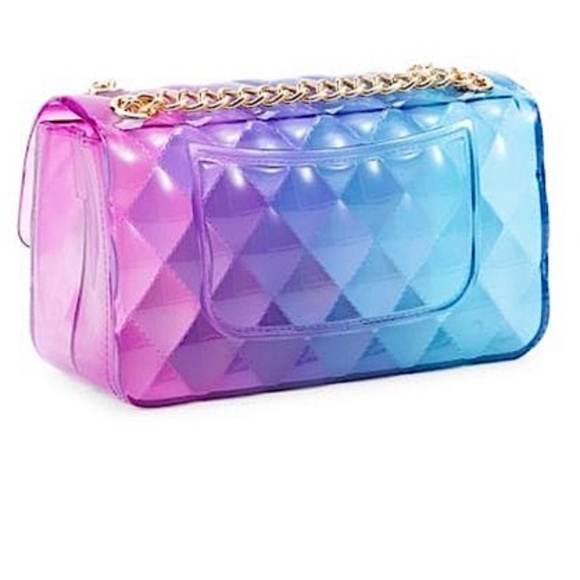 Jill & Ally Ombré Jelly Convertible Clutch/Crossbody - New with Tags - Picture 8 of 16